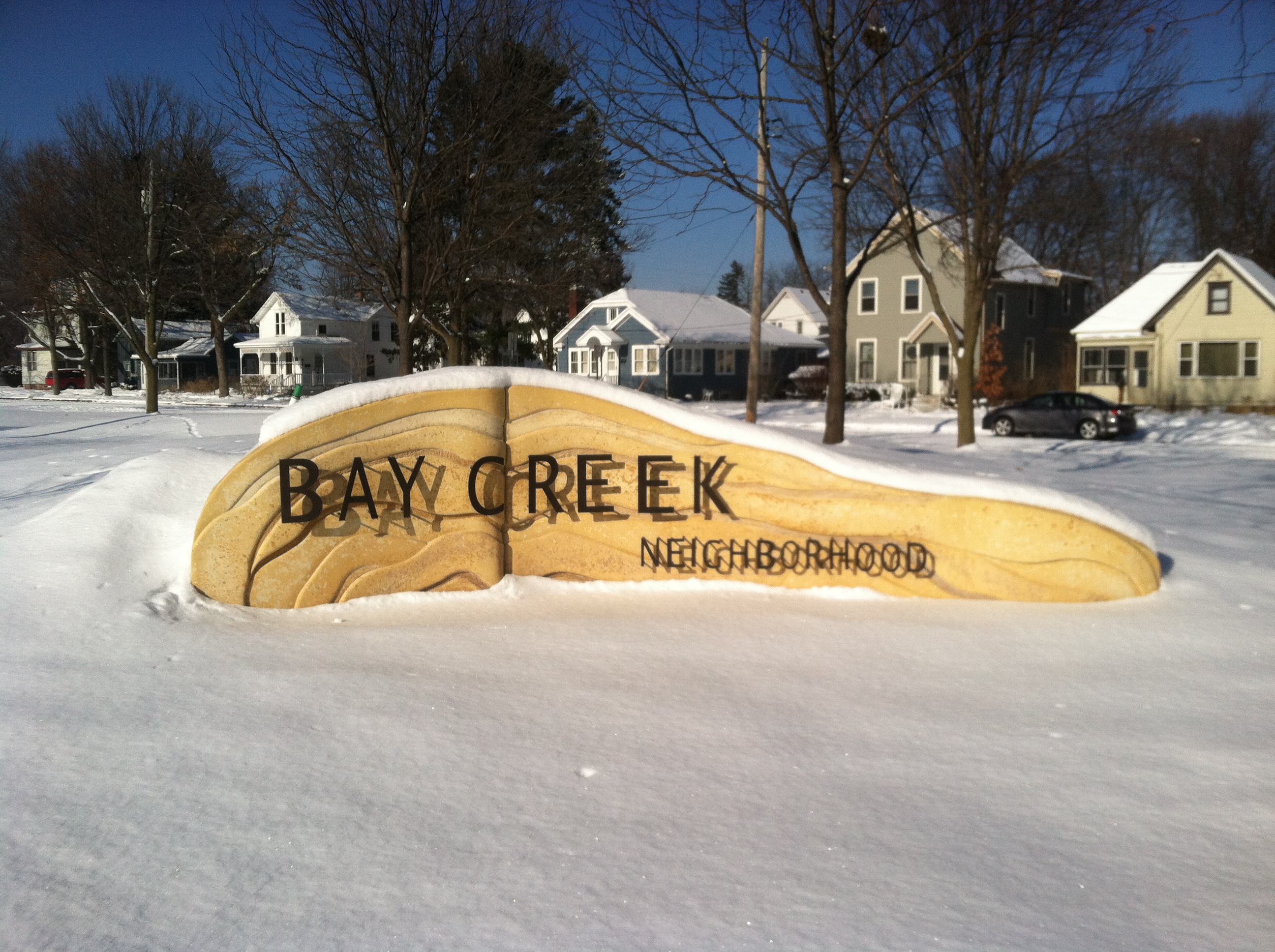 BayCreek Gateway Sign Complete
