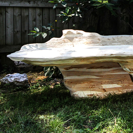 Driftwood Bench