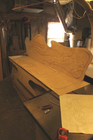 Goff Bench build process