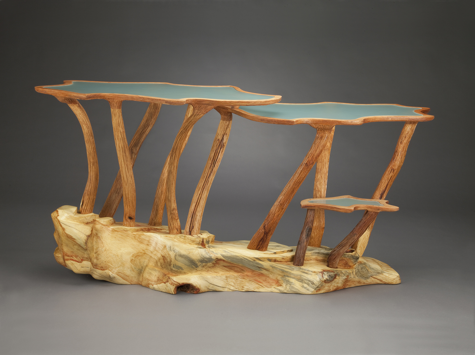 Squash Blossom Table 1 by Aaron Laux