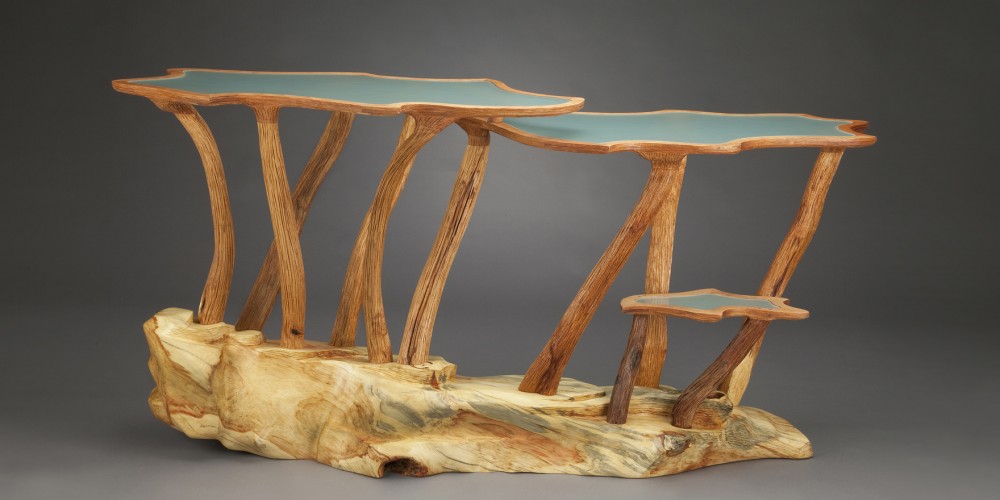 Squash Blossom Table 1 by Aaron Laux