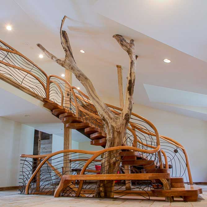 Treehouse Staircase