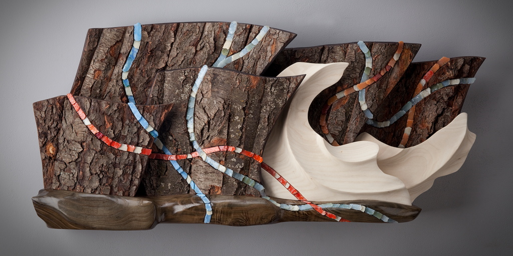Warp and Weft, wall sculpture