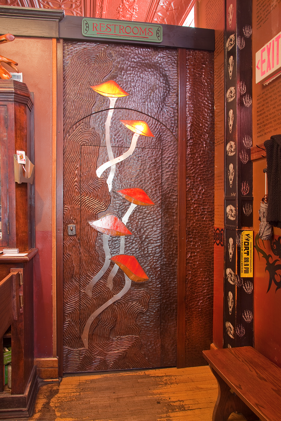 Through The Looking Glass Door Aaron Laux Design