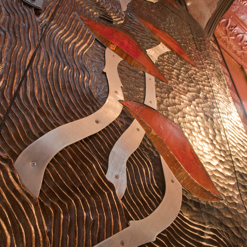 Through The Looking Glass Door Aaron Laux Design